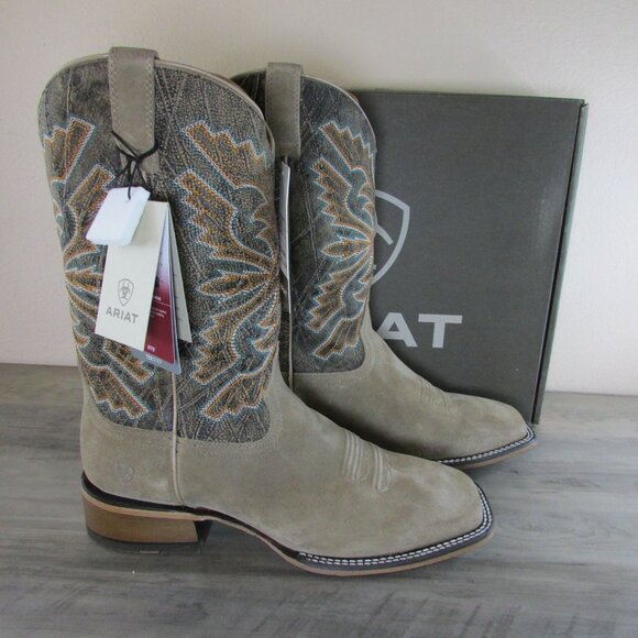 Ariat Other - Ariat Men's Sting Wide Square Toe 13" Western Boots - Earth/Alamo Cafe - 1004457